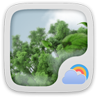 Windy Day Weather Widget Theme icône