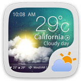 Outside GO Weather Widget ícone