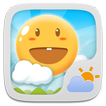 Cute Garden GO Weather Widget