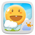 Cute Garden GO Weather Widget ícone