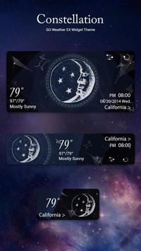 CONSTEL GO WEATHER FREE THEME 海报