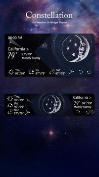 CONSTEL GO WEATHER FREE THEME 截图 1
