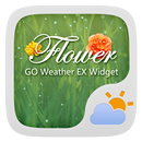 Flower GO Weather Widget Theme APK
