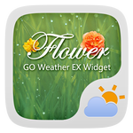 Flower GO Weather Widget Theme icon