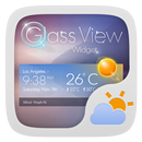 Glass View Theme GOWeather APK