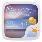 Glass View Theme GOWeather icon