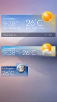 Glass View Theme GOWeather poster