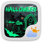 Halloween Theme GO Weather EX icono