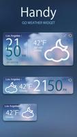 Handy GO Weather Widget Theme Cartaz