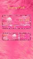LUXURYPINK THEME GO WEATHER EX screenshot 1