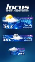 LOCUS THEME GO WEATHER EX poster