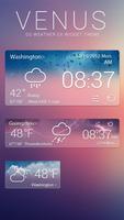 VENUS THEME GO WEATHER EX Cartaz
