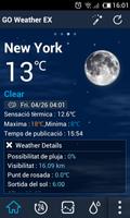 Catalan Language GO Weather EX poster