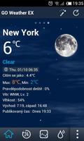 Czech Language GOWeatherEX screenshot 1