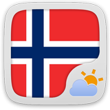 Norwegian Language GOWeatherEX icon
