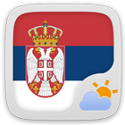 Serbian Language GO Weather EX icon