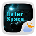OUTERSPACE THEME GO WEATHER EX أيقونة