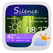 SILENCE THEME GO WEATHER EX