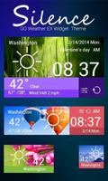 SILENCE THEME GO WEATHER EX captura de pantalla 2