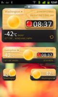 QuietlyElegant GO Widget Theme poster