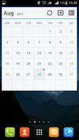 GO Calendar+ स्क्रीनशॉट 1