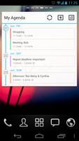 GO Calendar Widget تصوير الشاشة 1