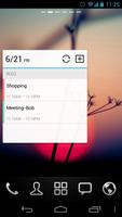 GO Calendar Widget تصوير الشاشة 2