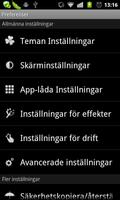 GO LauncherEX Swedish language Screenshot 1