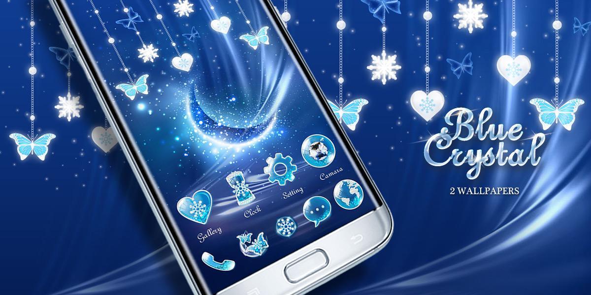 Тема Galaxy для go Launcher. Иконки для темы Galaxy для go Launcher. Blue Crystal Theme SAP.