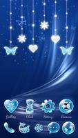 برنامه‌نما Blue Crystal Go Launcher Theme عکس از صفحه