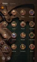 Steam age GO Launcher Theme screenshot 2