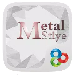 Metal R GO Launcher Theme APK download