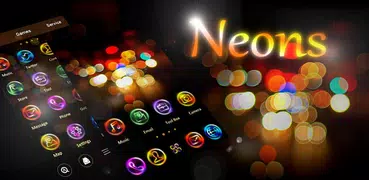 Neons GO Launcher Theme
