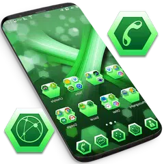 Green Launcher Theme Icon