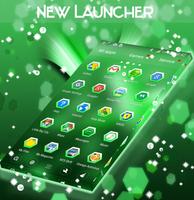 Green Launcher الملصق
