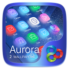 Aurora GO Launcher Theme icône