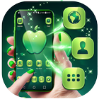 Green Apple Launcher Theme أيقونة