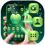 Green Apple Launcher Theme icône