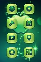 Green Apple Launcher Theme captura de pantalla 3