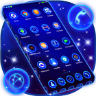 Blue Launcher For Android icône