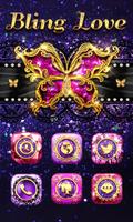 Bling Love GO Launcher Theme پوسٹر