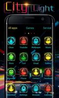 City Light GO Launcher Theme постер