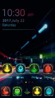 City Light GO Launcher Theme captura de pantalla 1