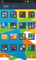 Flat Icon UI - Theme for GO La imagem de tela 1
