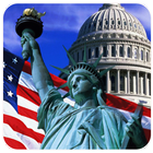 Independence Day Go Launcher t icon