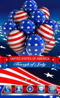 Independence Day Go Launcher t screenshot 1