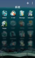 Crazy sea GO Launcher Theme capture d'écran 3