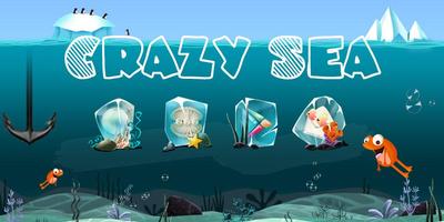 Poster Crazy sea GO Launcher Theme