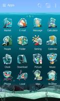 Crazy sea GO Launcher Theme تصوير الشاشة 2