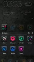 Dark Zero GO Launcher Theme screenshot 2